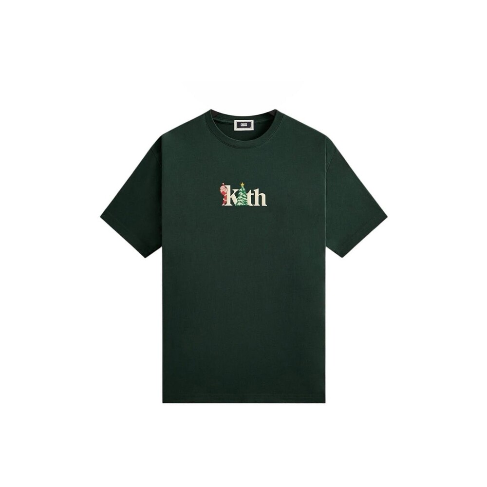 Kith Kithmas Comic Santa Rodeo Tee Shirt - Stadium Green Men’s XS New With Tags